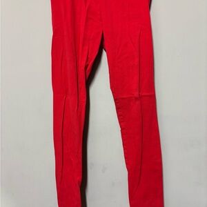 Tommy Hilfiger Red Kids Leggings